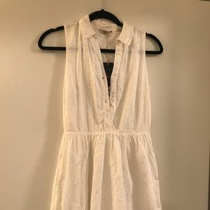 Perfect summer White eyelet Jack Wills Dress